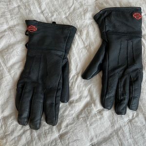 Harley Davidson black gloves